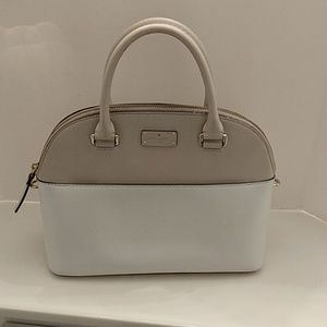 Kate Spade Grove Street Leather “Carli” Dome Satchel Bag Purse